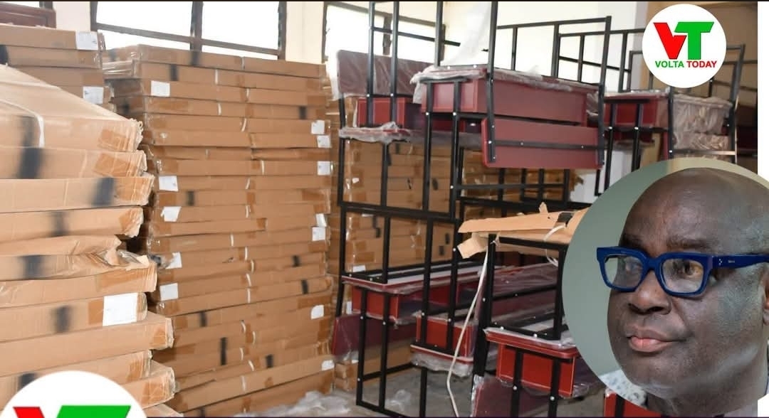Hon. Hottordze Gabby Procures 2,000 School Furniture Pieces for District Basic Schools