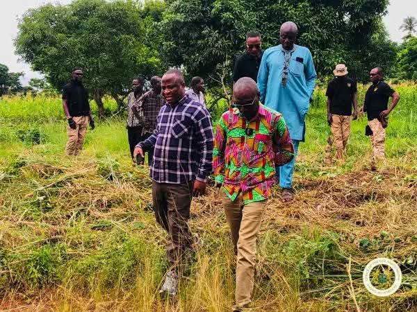 Hon Peter Nortsu-Kotoe Cuts Sod for Major Development Projects in Akatsi North