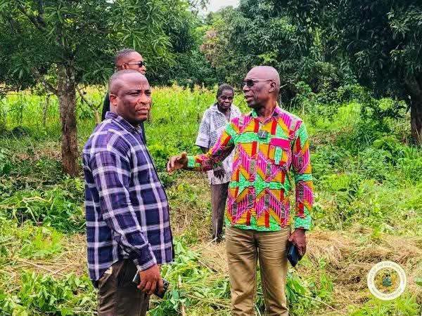 Hon Peter Nortsu-Kotoe Cuts Sod for Major Development Projects in Akatsi North
