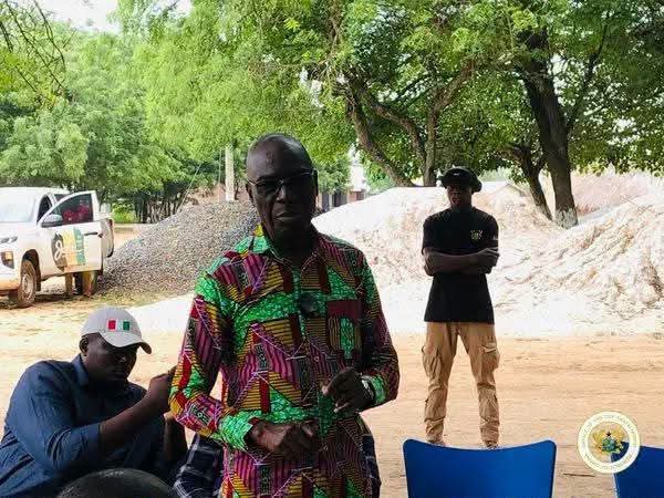 Hon Peter Nortsu-Kotoe Cuts Sod for Major Development Projects in Akatsi North