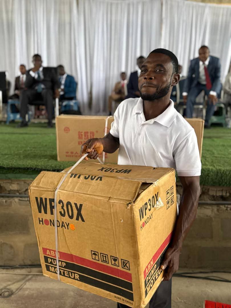 Church of Pentecost's Sogakope Area Empowers 61 Members with Tools and Financial Support for Self-Reliance