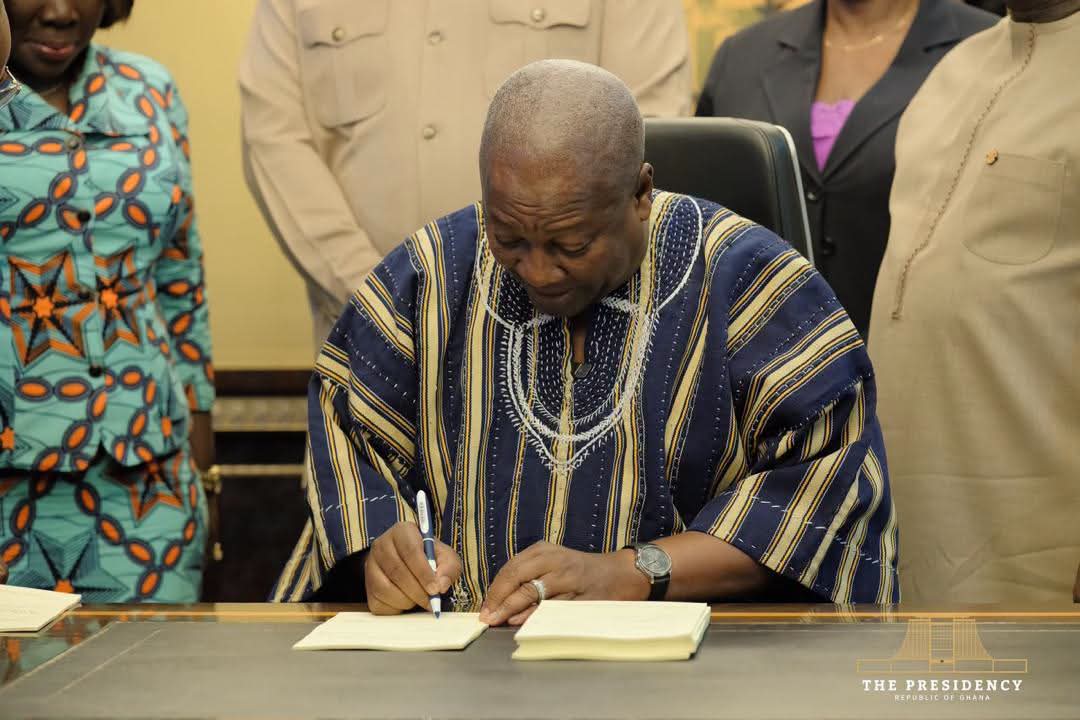 President Mahama Signs GIPA Act into Law, Ushering in New Era for Investment in Ghana