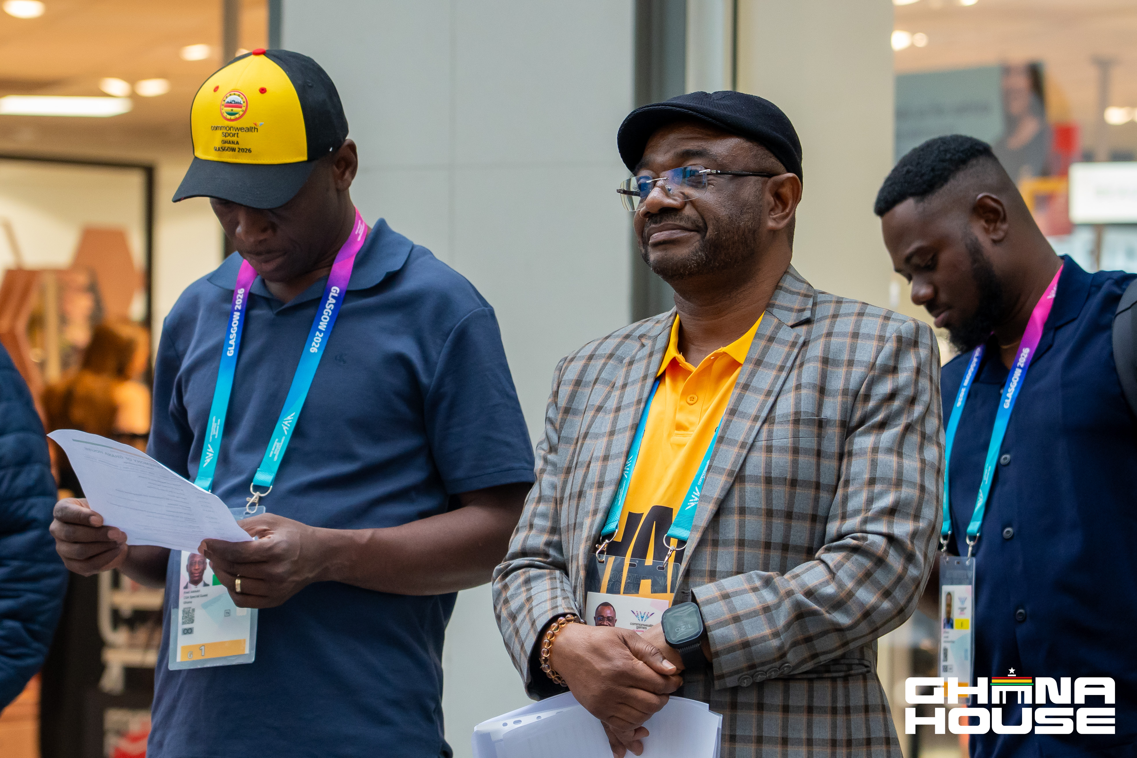 Hon. Kobena Woyome champions Ghana House in Glasgow at the ongoing Commonwealth Games