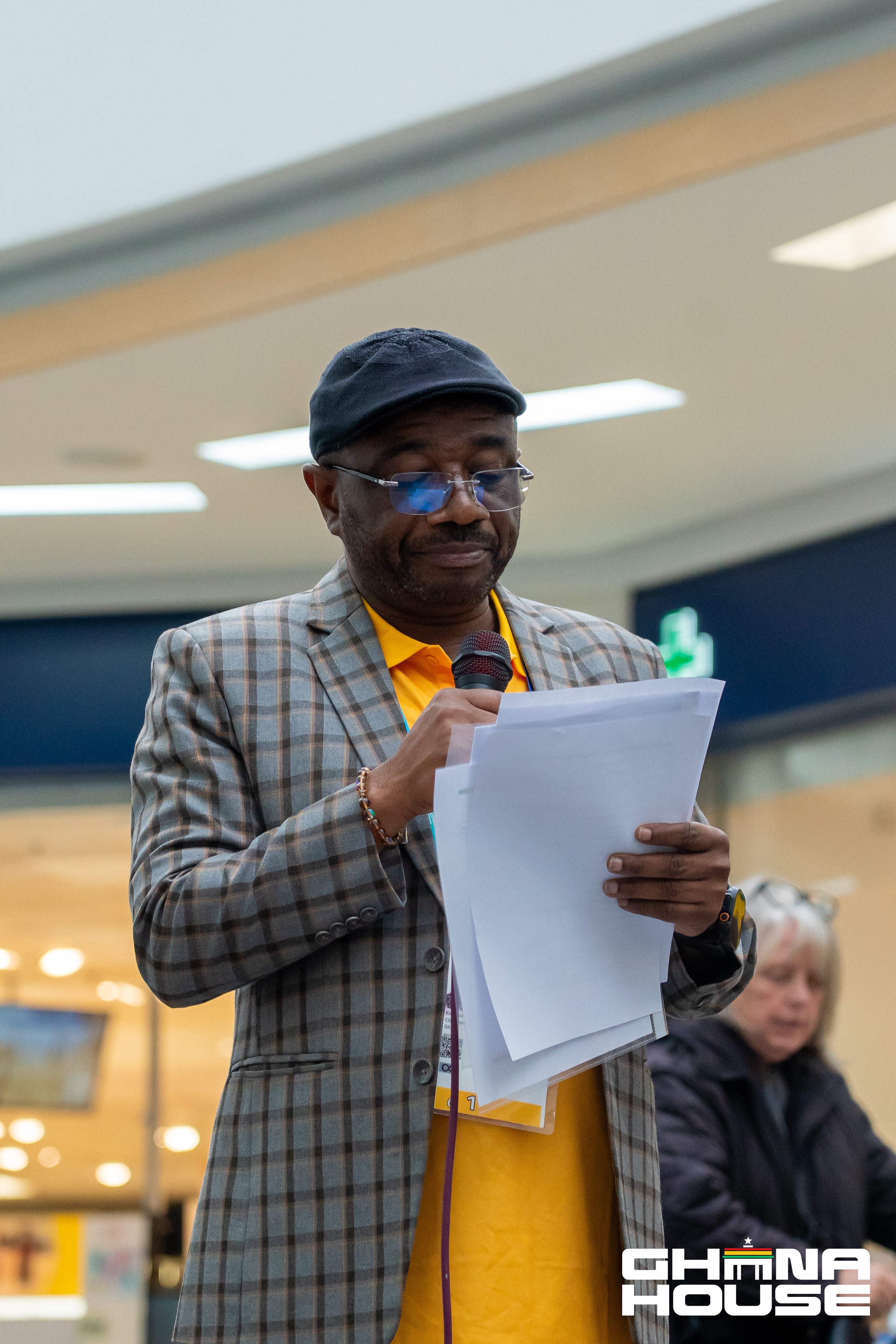 Hon. Kobena Woyome champions Ghana House in Glasgow at the ongoing Commonwealth Games