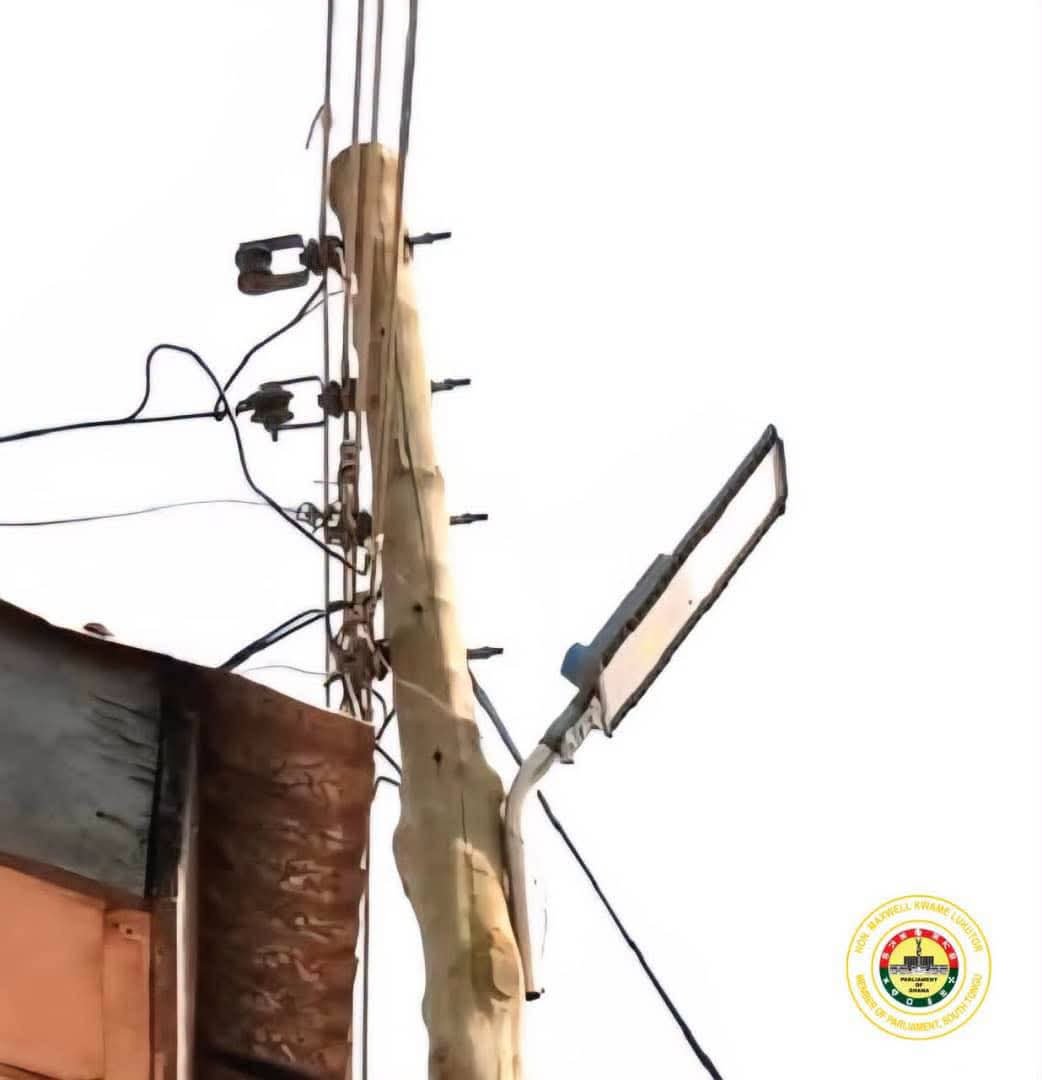 Hon Maxwell Kwame Lukutor Secures Self-Help Electrification Programme for Major Communities in South Tongu