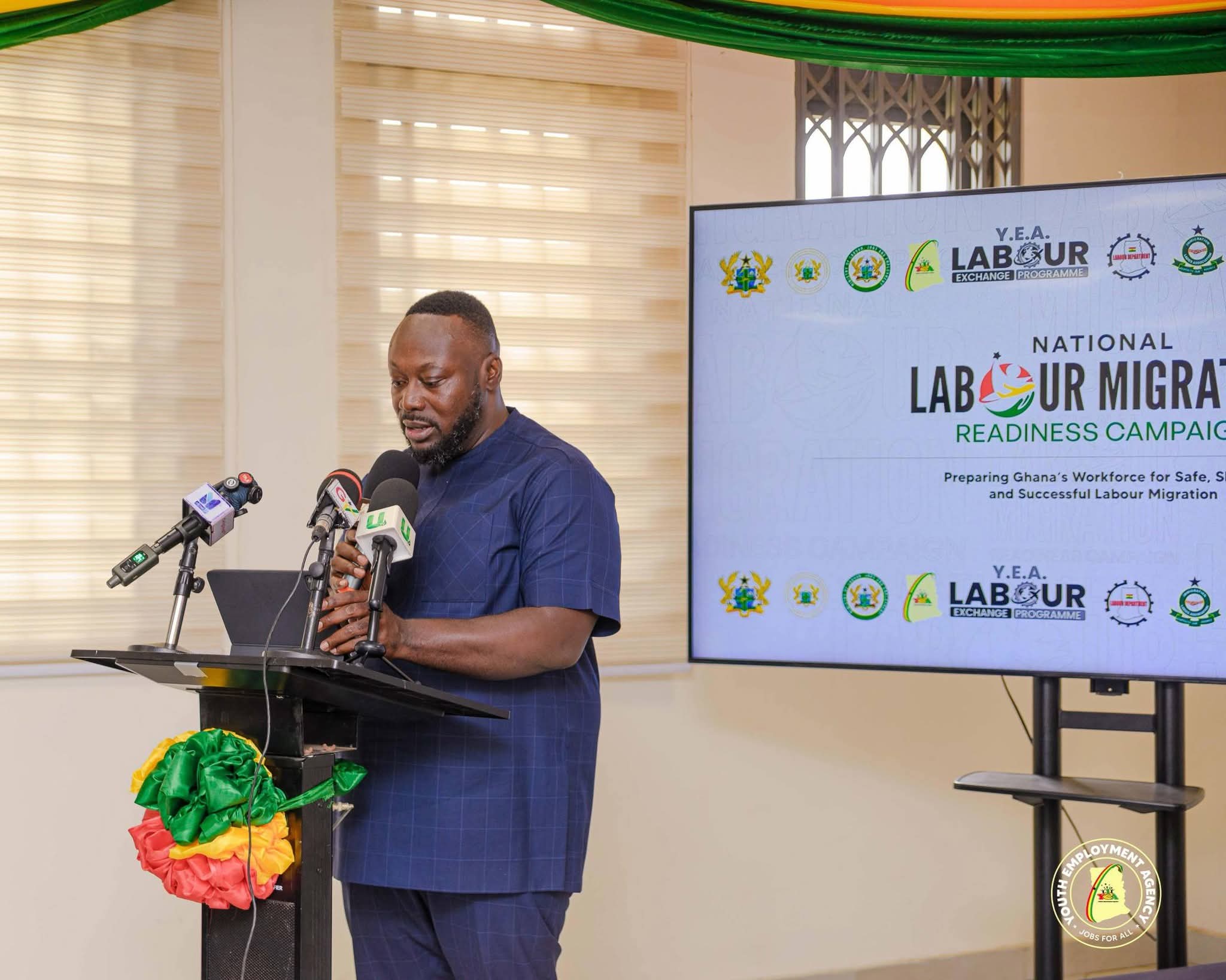 YEA Launches National Labour Migration Readiness Campaign to Promote Safe and Legal Migration