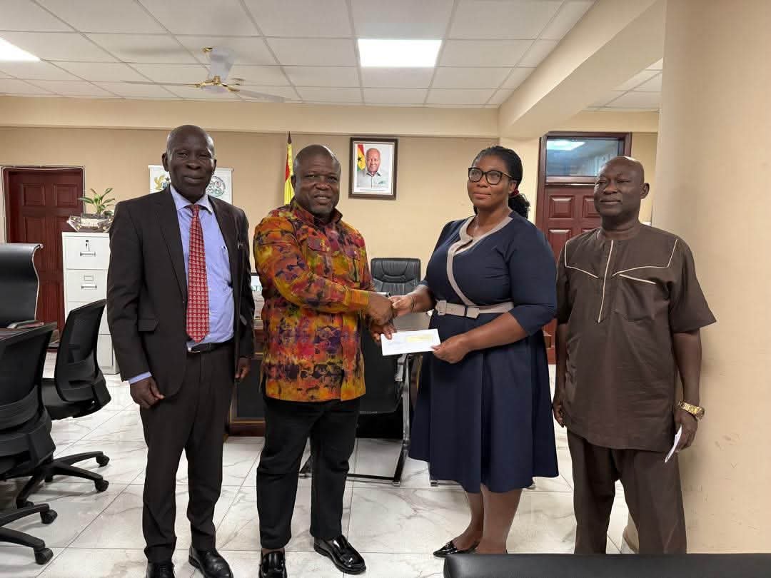 ICAG Leadership Pays Courtesy Call on Volta Regional Minister