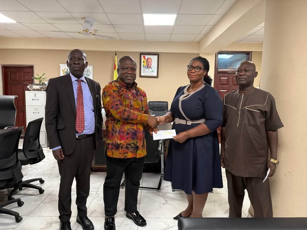 ICAG Leadership Pays Courtesy Call on Volta Regional Minister