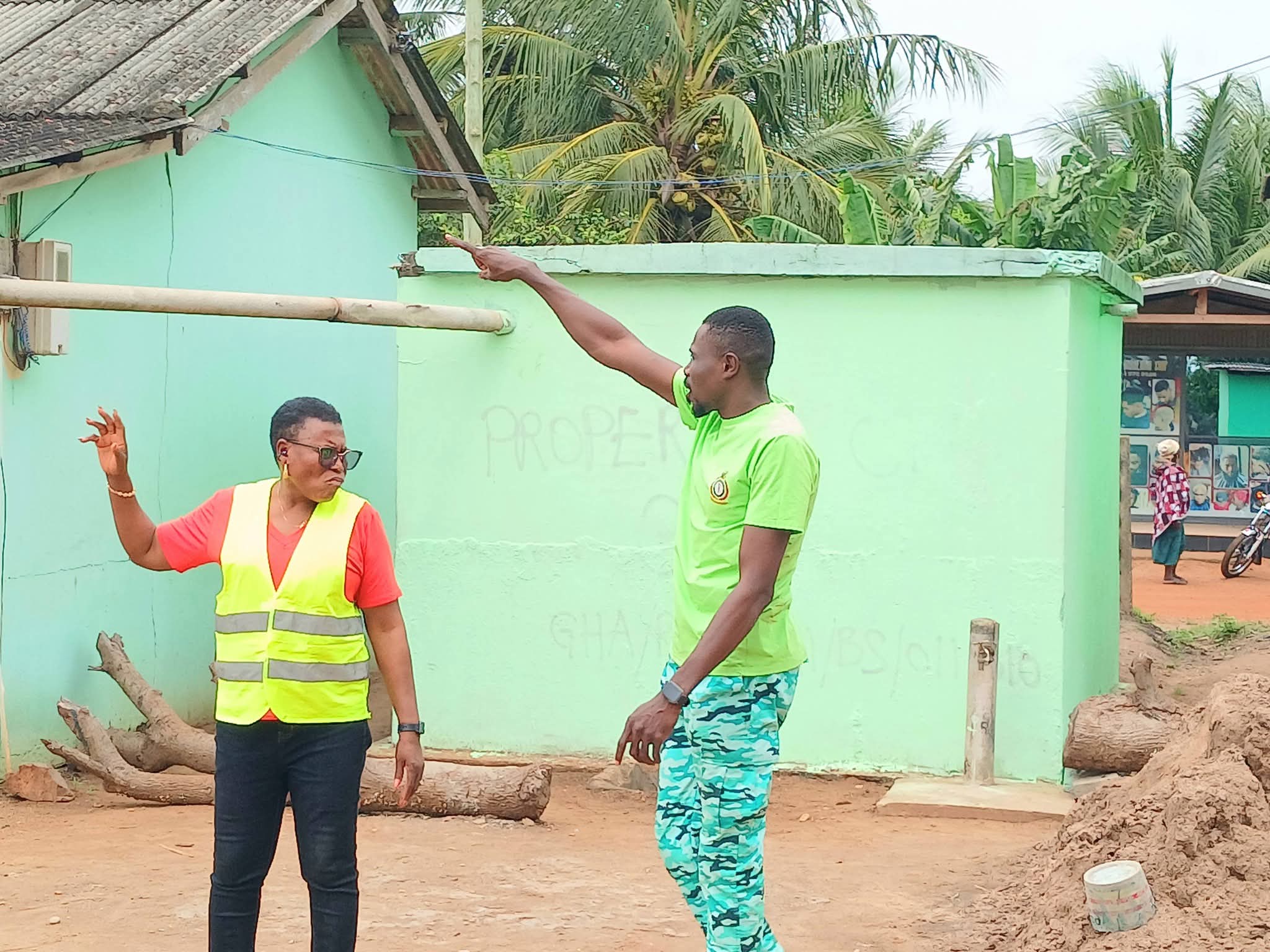 Hon. Victoria Dzeklo Pays Working Visit to The National Ambulance Service (NAS) Regional Clinical Training Center.