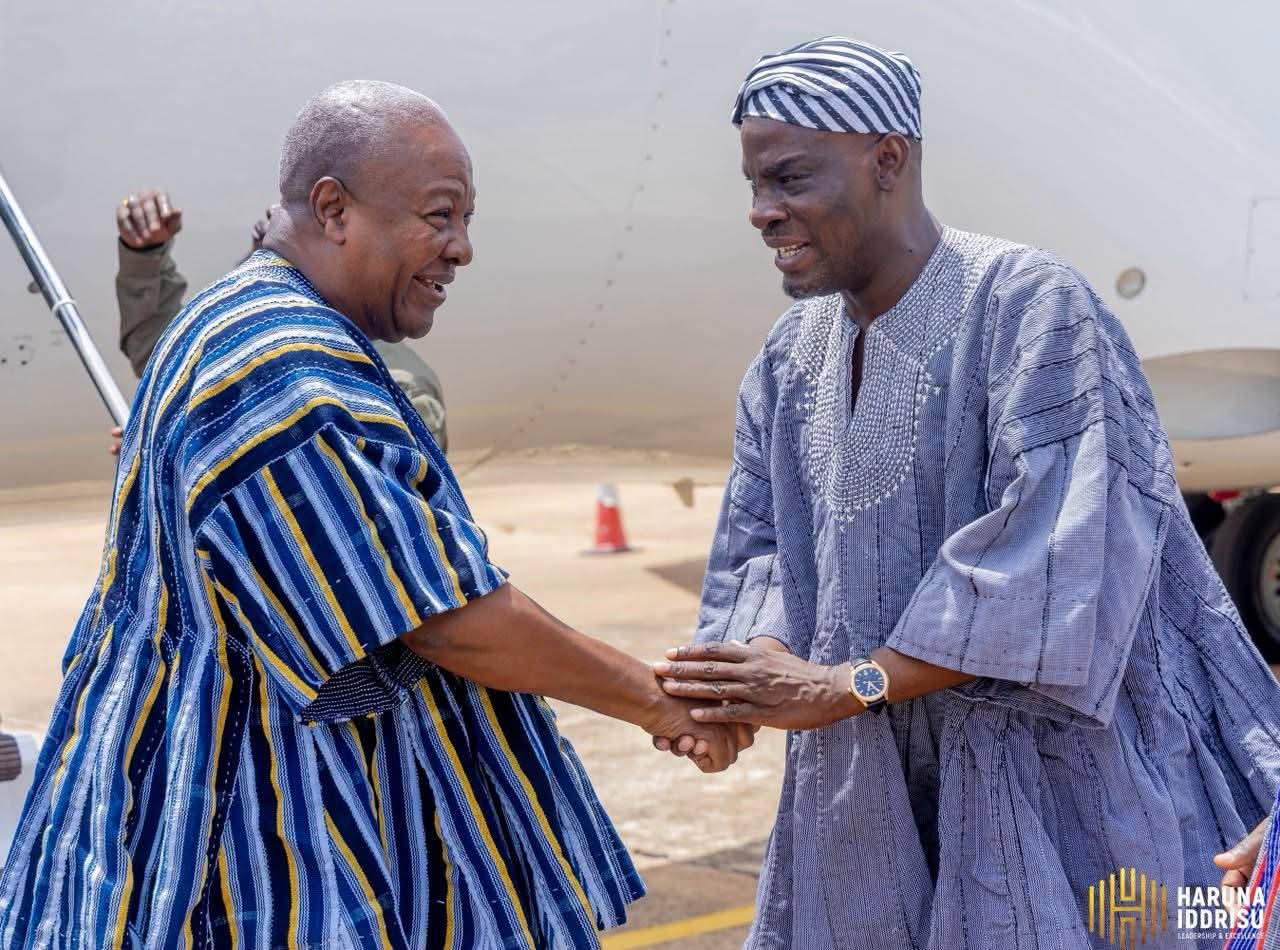 Education Minister Joins John Dramani Mahama For Installation of Next King of Dagbon