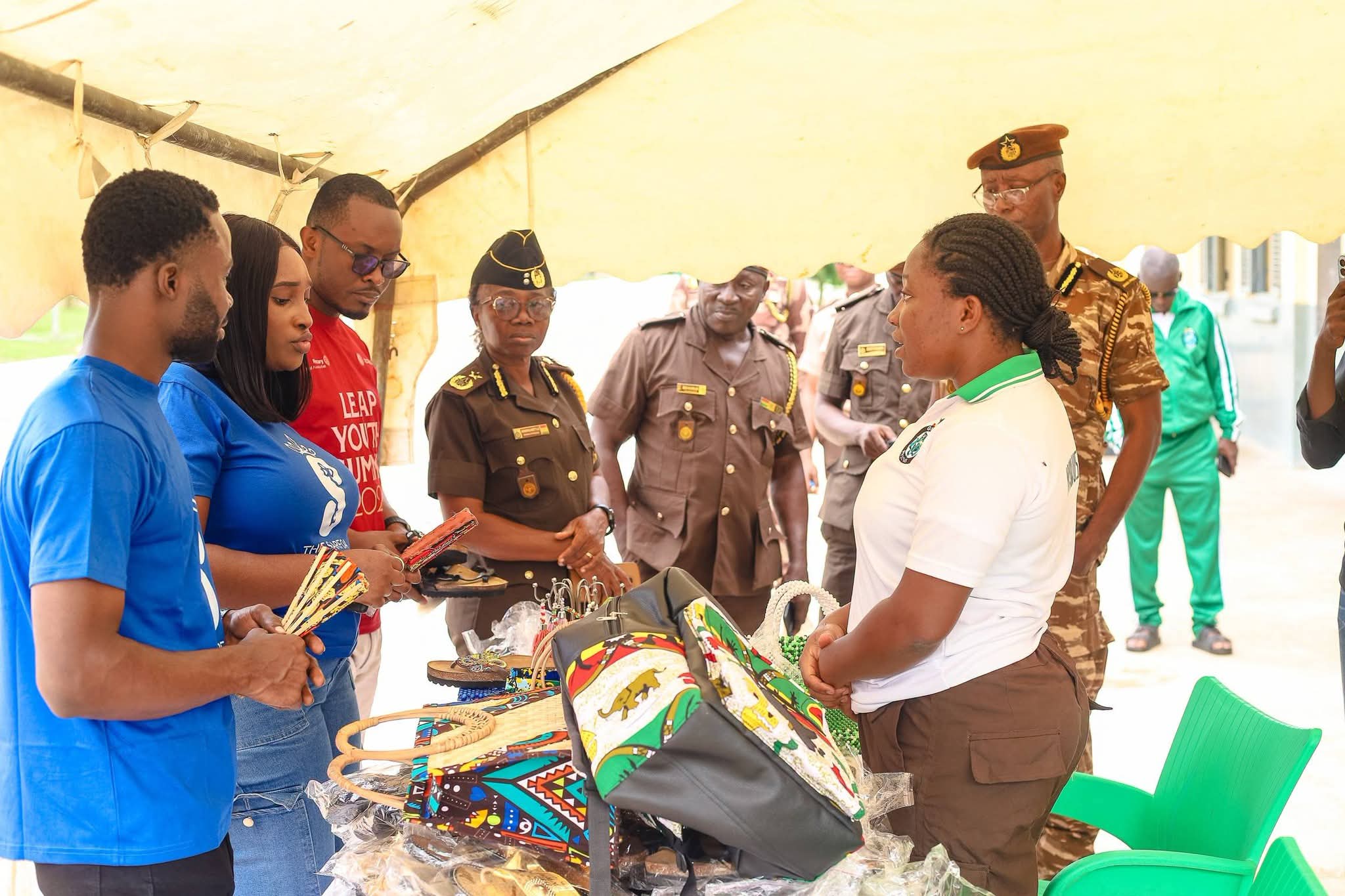 The Sarfoa Foundation Pays Courtesy Visit To Senior Correctional Center, Ridge