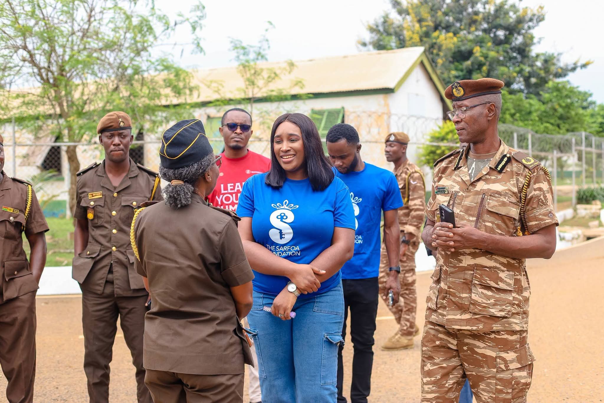The Sarfoa Foundation Pays Courtesy Visit To Senior Correctional Center, Ridge