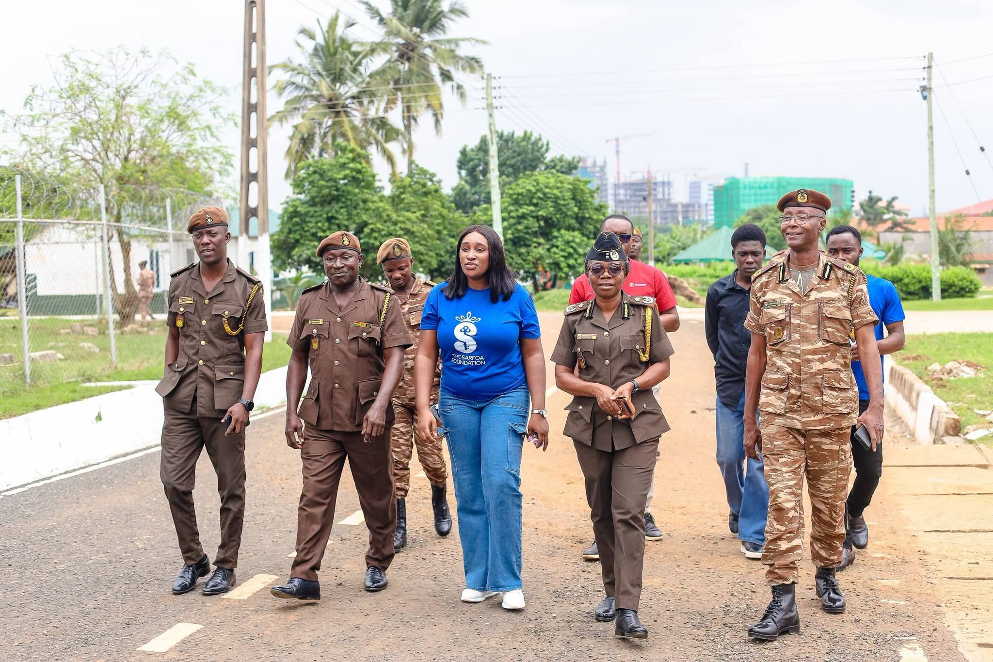The Sarfoa Foundation Pays Courtesy Visit To Senior Correctional Center, Ridge