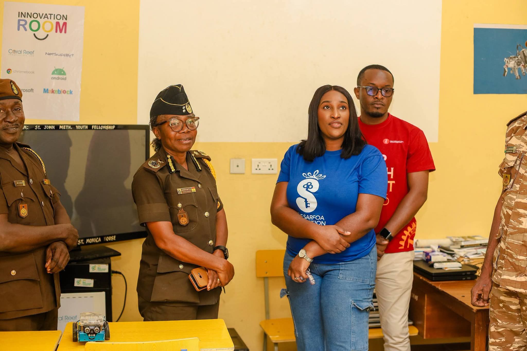 The Sarfoa Foundation Pays Courtesy Visit To Senior Correctional Center, Ridge