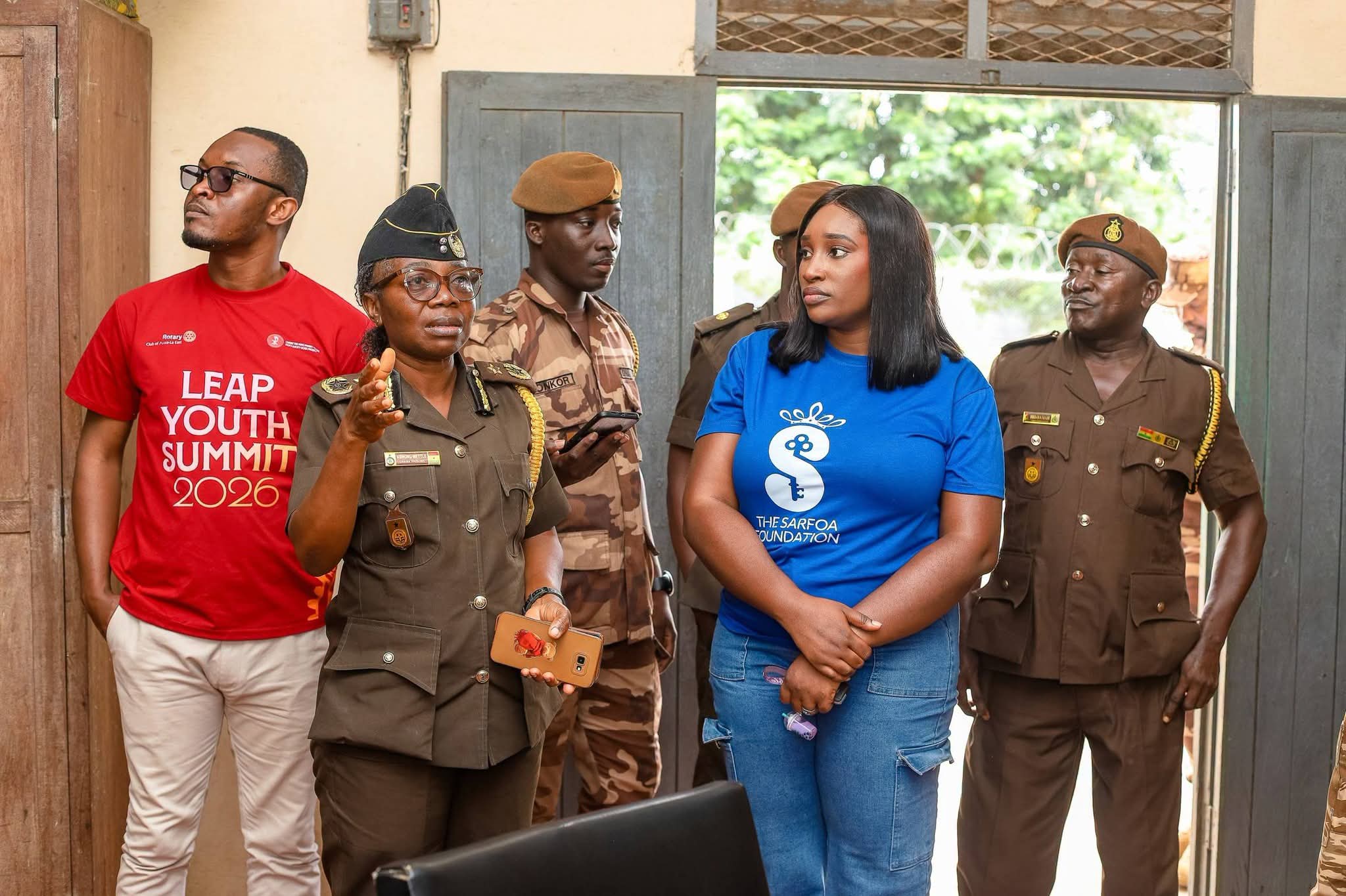 The Sarfoa Foundation Pays Courtesy Visit To Senior Correctional Center, Ridge