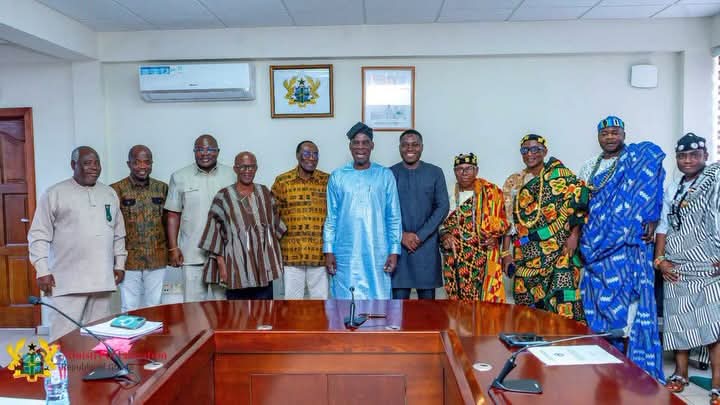 Volta Regional House of Chiefs Meets Education Minister For Key Forum Discussions