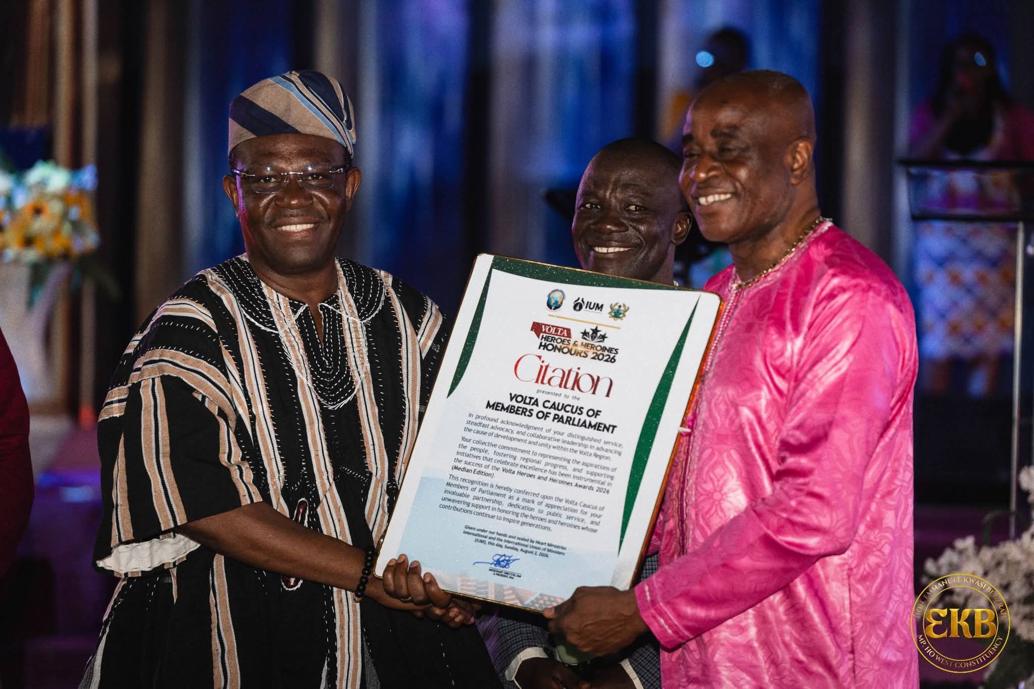 Hon. Emmanuel Kwasi Bedzrah Honours the Volta Heroes and Heroines Awards 2026