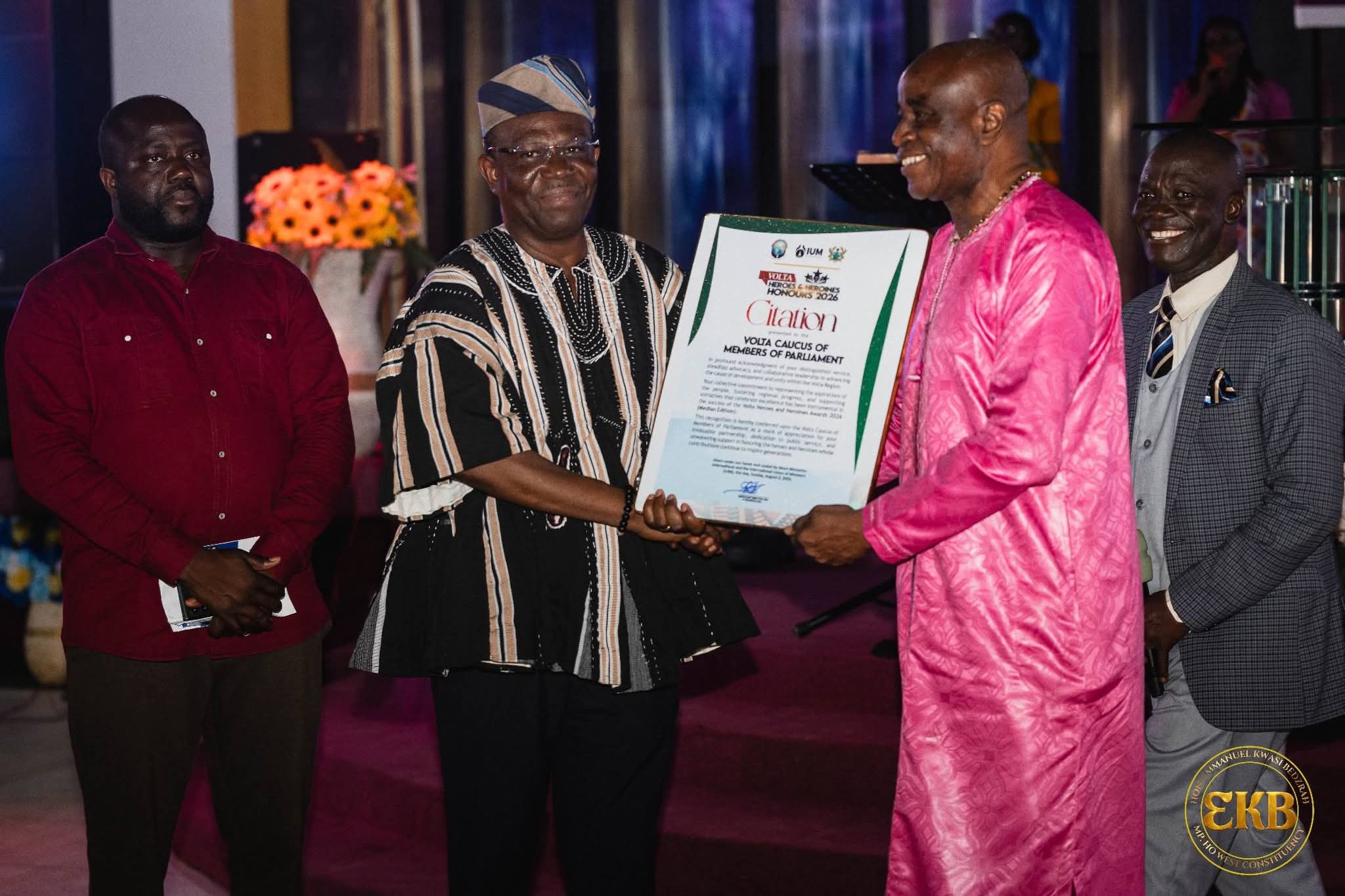 Hon. Emmanuel Kwasi Bedzrah Honours the Volta Heroes and Heroines Awards 2026