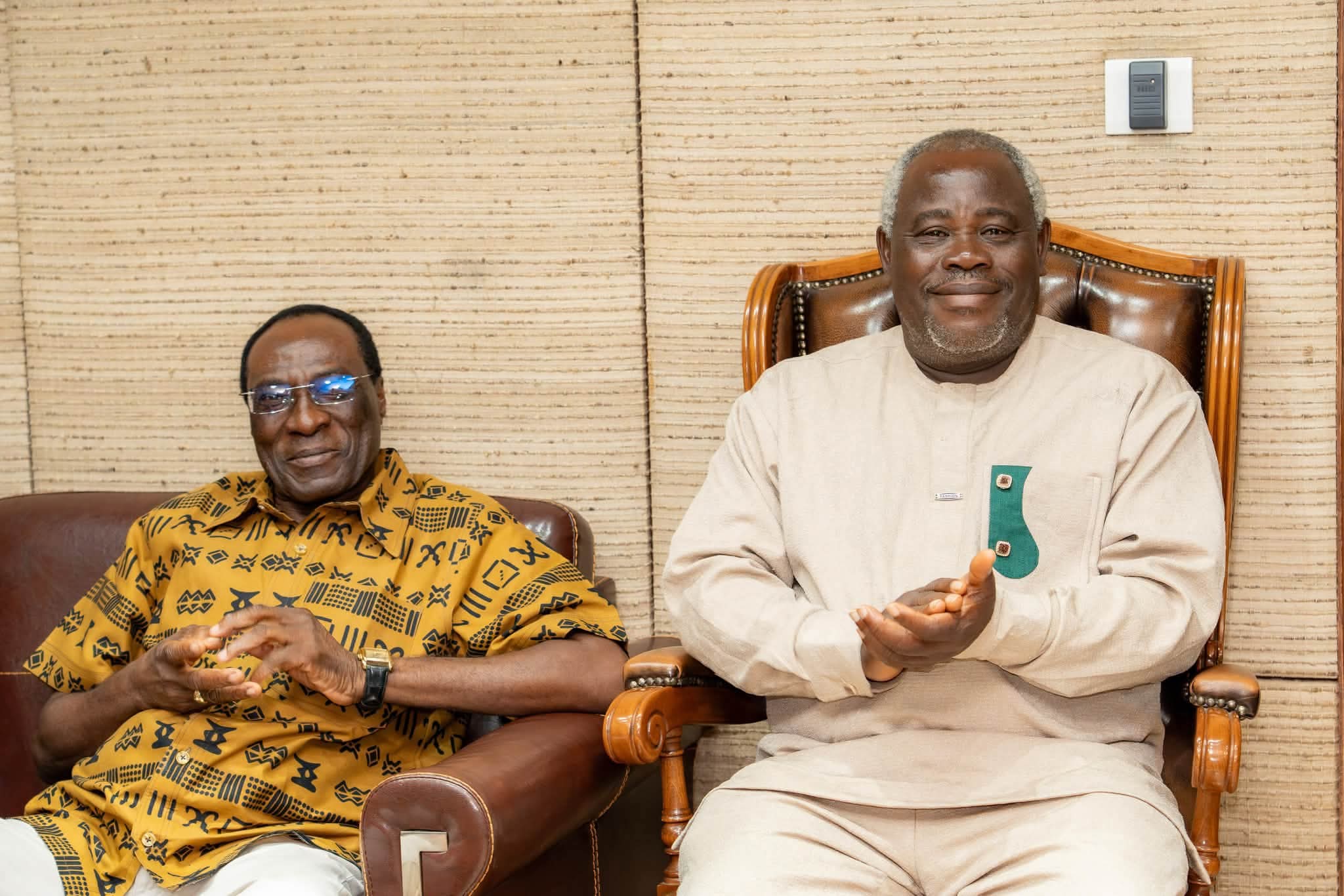 Hon. Eric Agbana; Chiefs Pays Courtesy Call on Ghana’s Chief of Staff