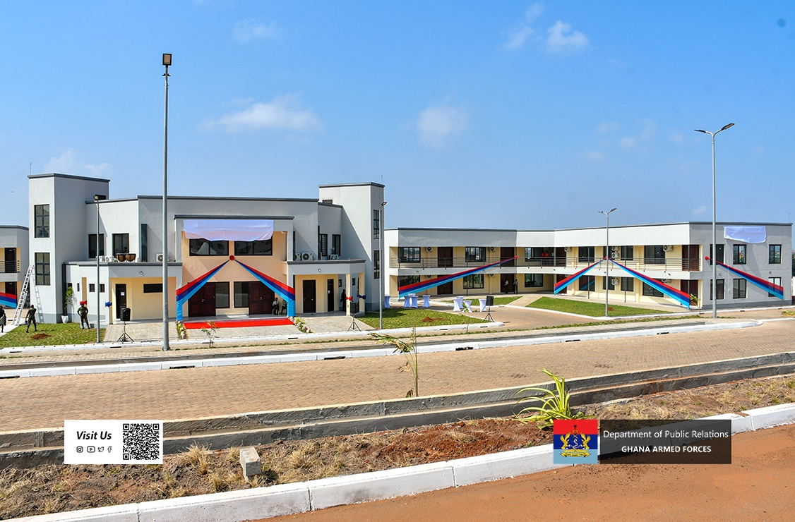 Acting Defence Minister Opens Newly Completed Barracks - Burma Camp