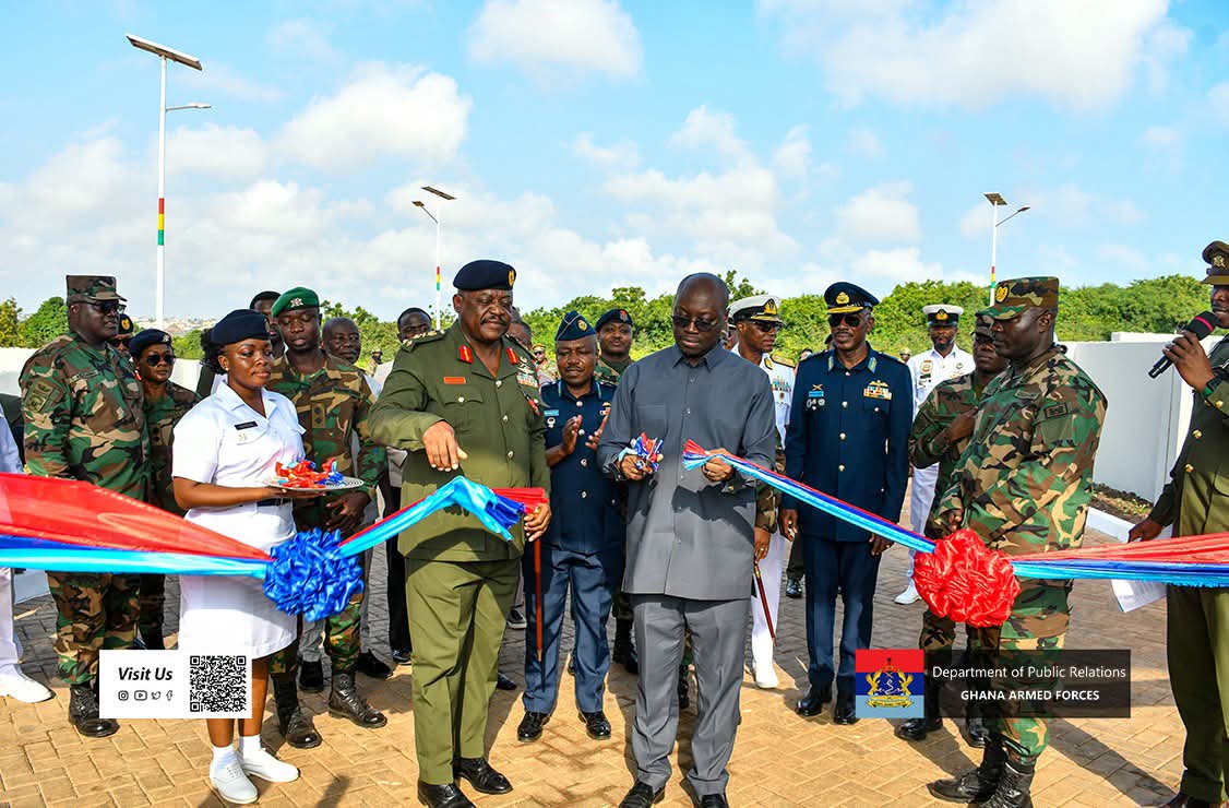 Acting Defence Minister Opens Newly Completed Barracks - Burma Camp