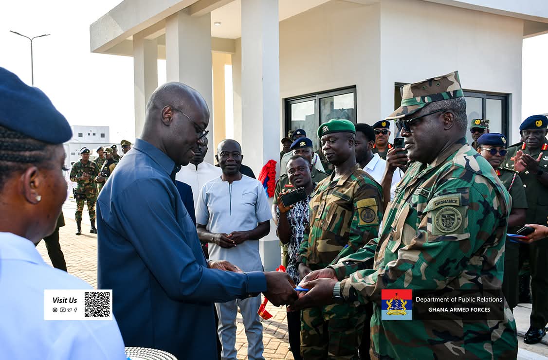 Acting Defence Minister Opens Newly Completed Barracks - Burma Camp