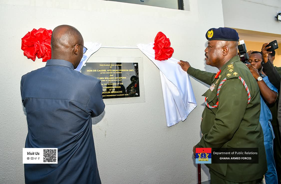 Acting Defence Minister Opens Newly Completed Barracks - Burma Camp