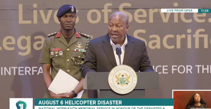 August 6 Crashe : 'No Lesson From This Tragedy Must be Forgotten' - Mahama