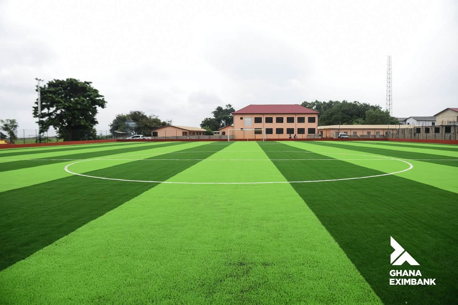 Ghana EXIM Bank Officially Opens Newly Completed Astro Turf at Hogbe Park in Anloga