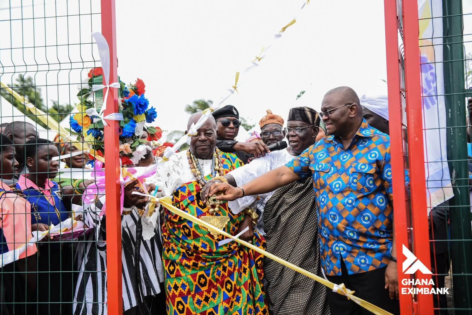 Ghana EXIM Bank Officially Opens Newly Completed Astro Turf at Hogbe Park in Anloga