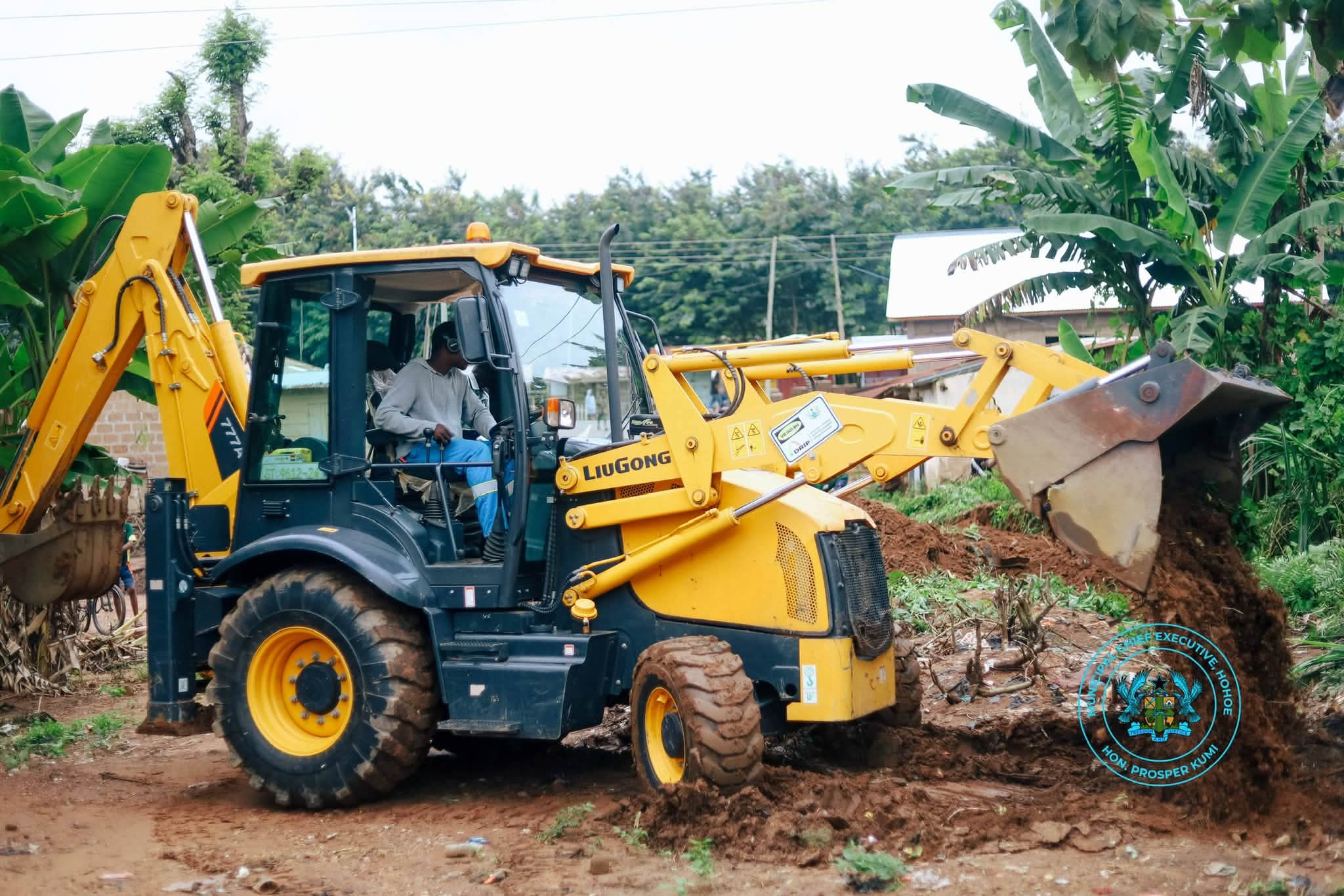 Hohoe MCE Joins Constituents to Observe National Sanitation Day Exercise