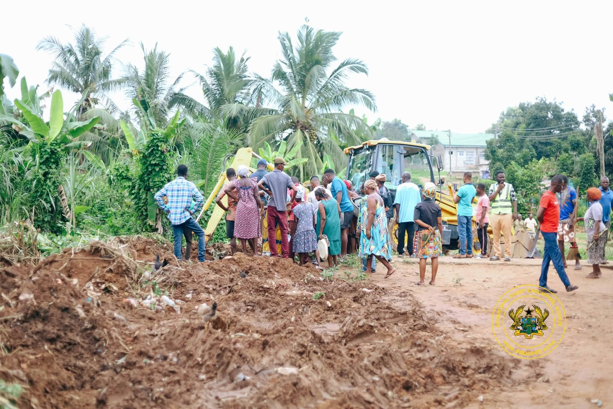 Hohoe MCE Joins Constituents to Observe National Sanitation Day Exercise