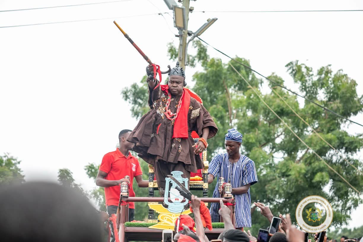 Volta Regional Minister Attends Grand Durbar of 70th Afenorto Festival as the Special Guest of Honour