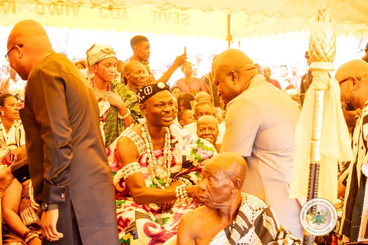 Volta Regional Minister Attends Grand Durbar of 70th Afenorto Festival as the Special Guest of Honour