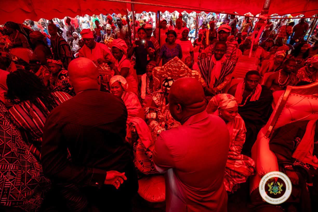 Volta Regional Minister Attends Grand Durbar of 70th Afenorto Festival as the Special Guest of Honour