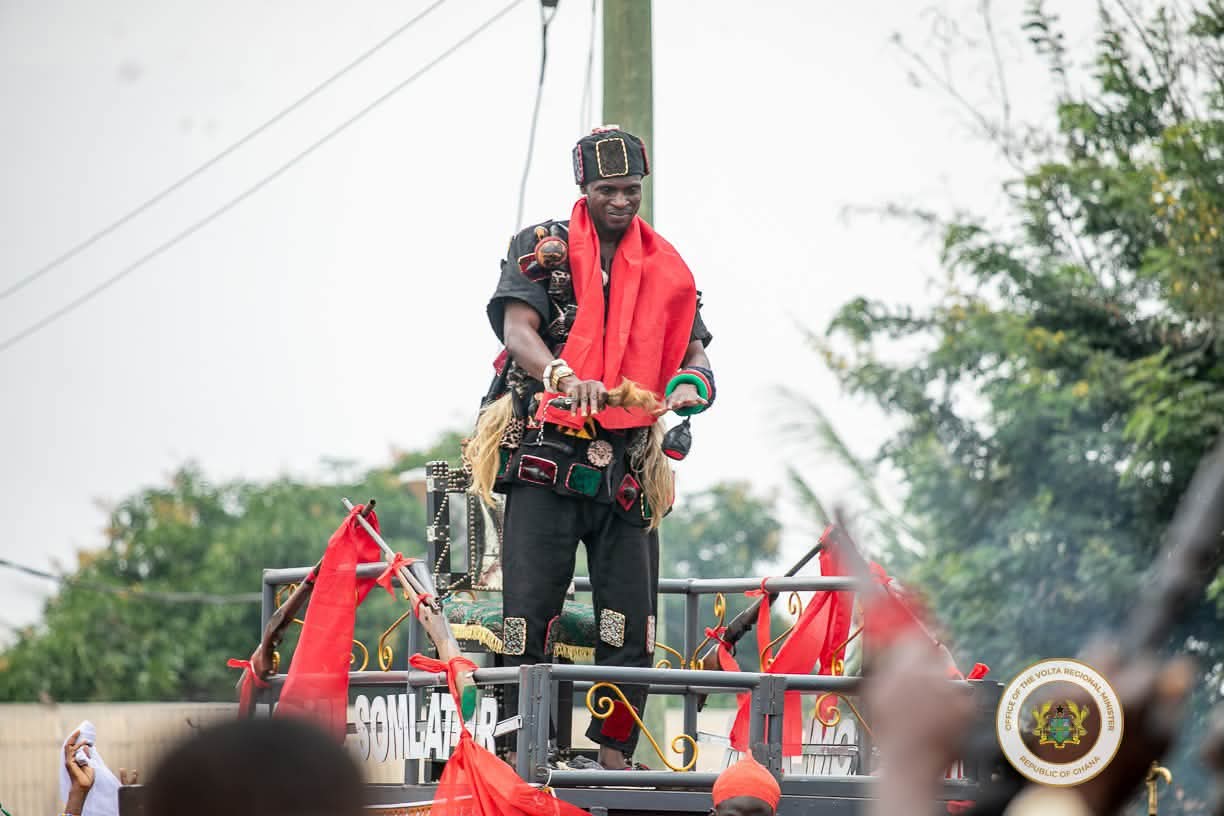 Volta Regional Minister Attends Grand Durbar of 70th Afenorto Festival as the Special Guest of Honour