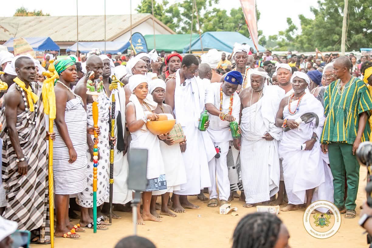 Volta Regional Minister Attends Grand Durbar of 70th Afenorto Festival as the Special Guest of Honour
