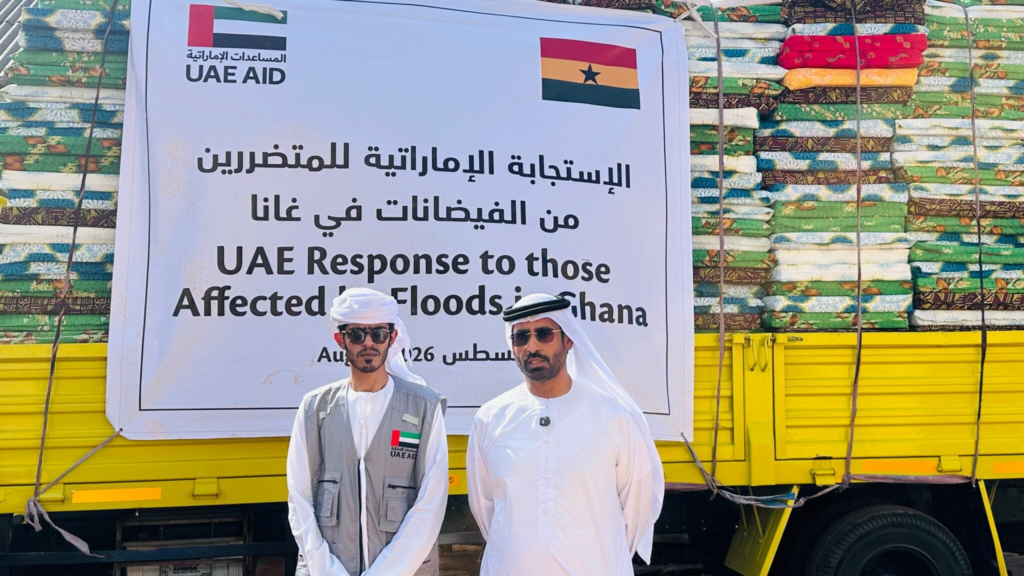 UAE Extends GHC12M+ Humanitarian Aid to Victims of Ghana’s June 29 Floods