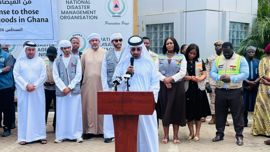 UAE Extends GHC12M+ Humanitarian Aid to Victims of Ghana’s June 29 Floods