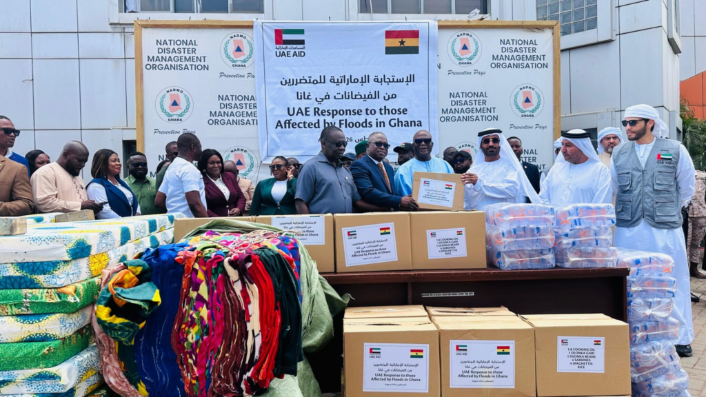 UAE Extends GHC12M+ Humanitarian Aid to Victims of Ghana’s June 29 Floods