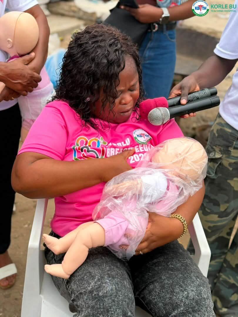 Korle-Bu Maternity Department Advocates Exclusive Breastfeeding Campaign