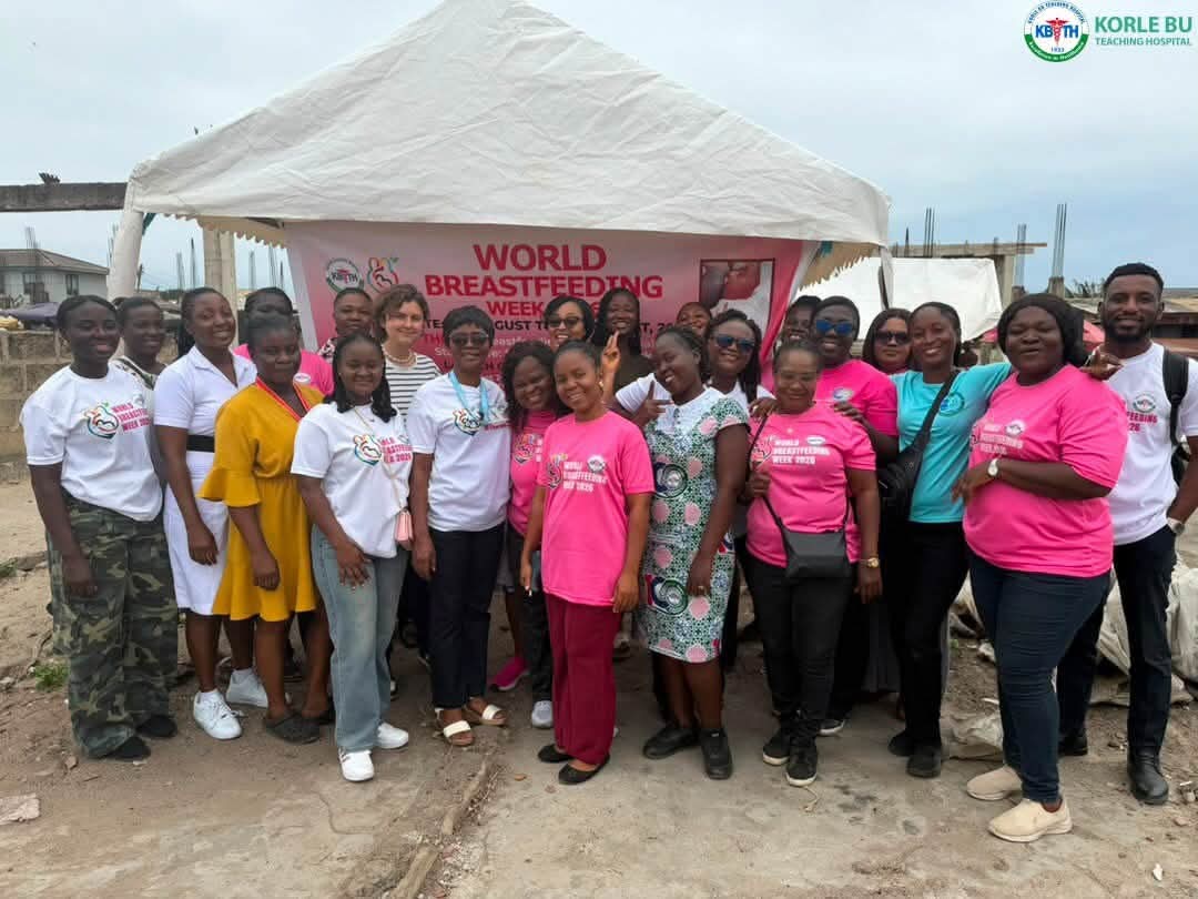 Korle-Bu Maternity Department Advocates Exclusive Breastfeeding Campaign