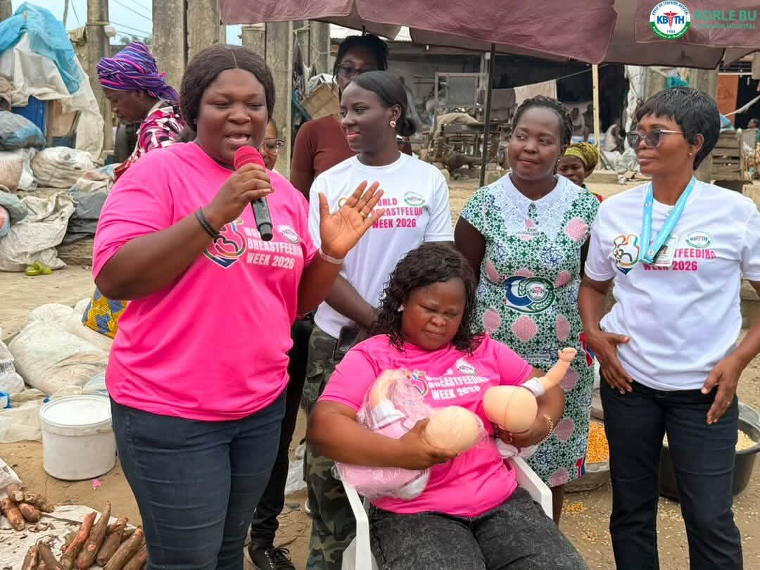 Korle-Bu Maternity Department Advocates Exclusive Breastfeeding Campaign