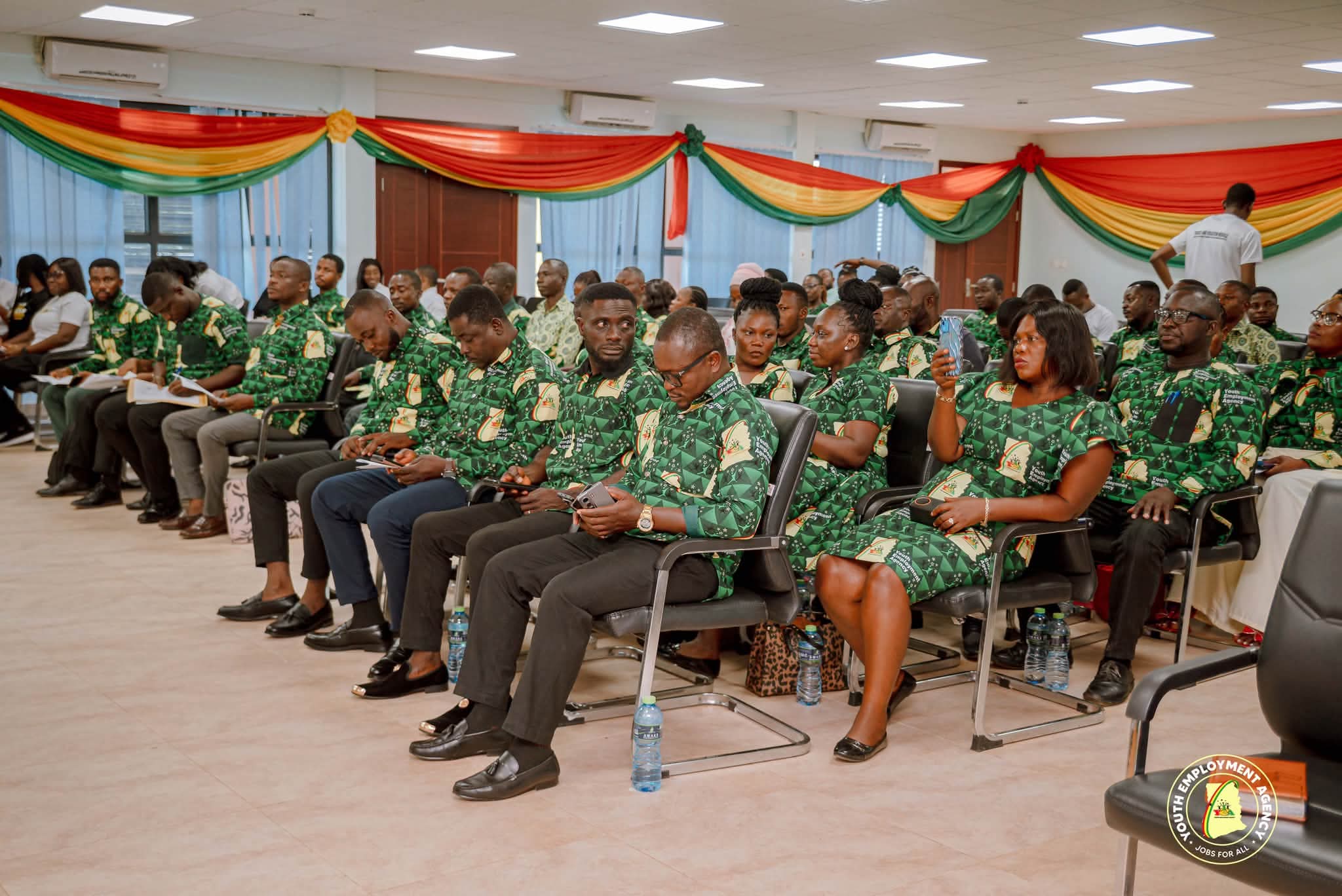 YEA Executive Team Meets Western North Regional Staff in Sefwi-Wiawso