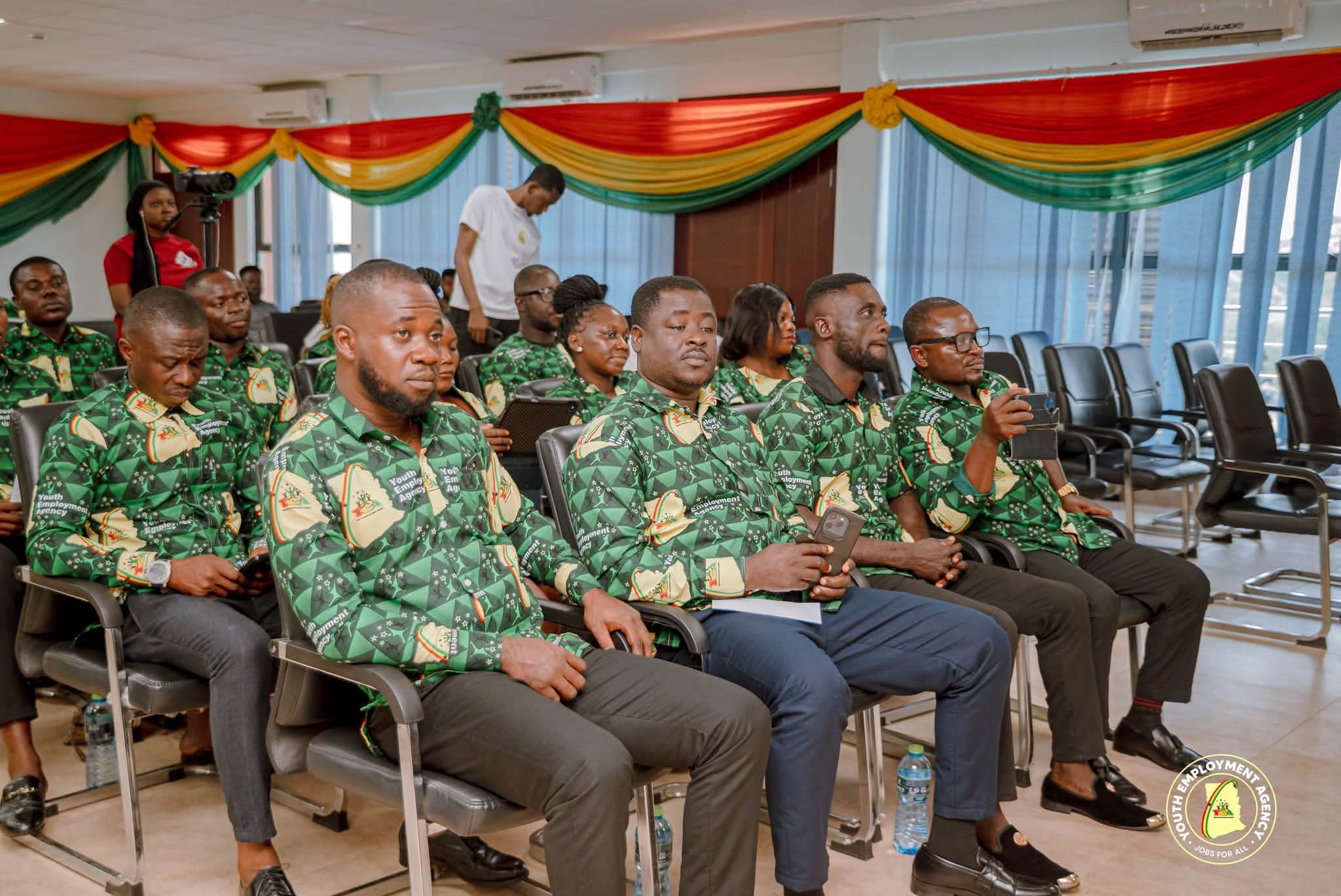 YEA Executive Team Meets Western North Regional Staff in Sefwi-Wiawso