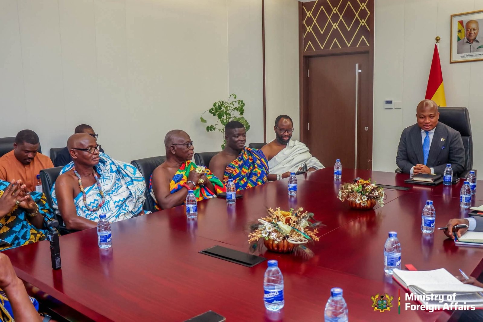 Volta Regional House of Chiefs Honors Foreign Affairs Minister