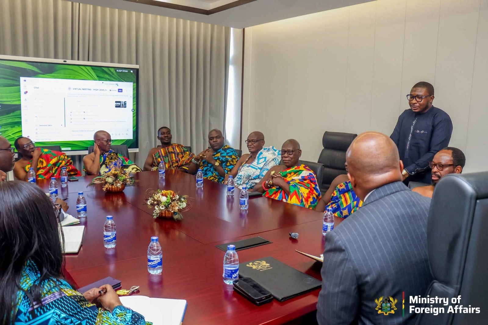 Volta Regional House of Chiefs Honors Foreign Affairs Minister