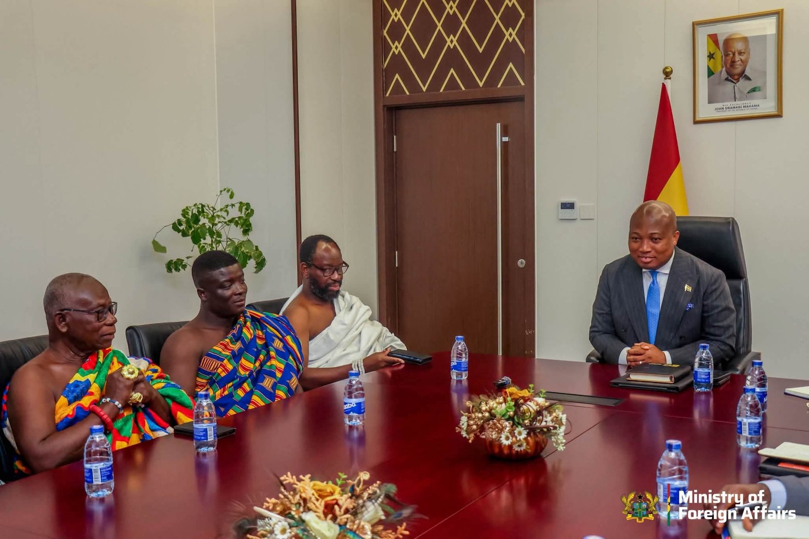 Volta Regional House of Chiefs Honors Foreign Affairs Minister