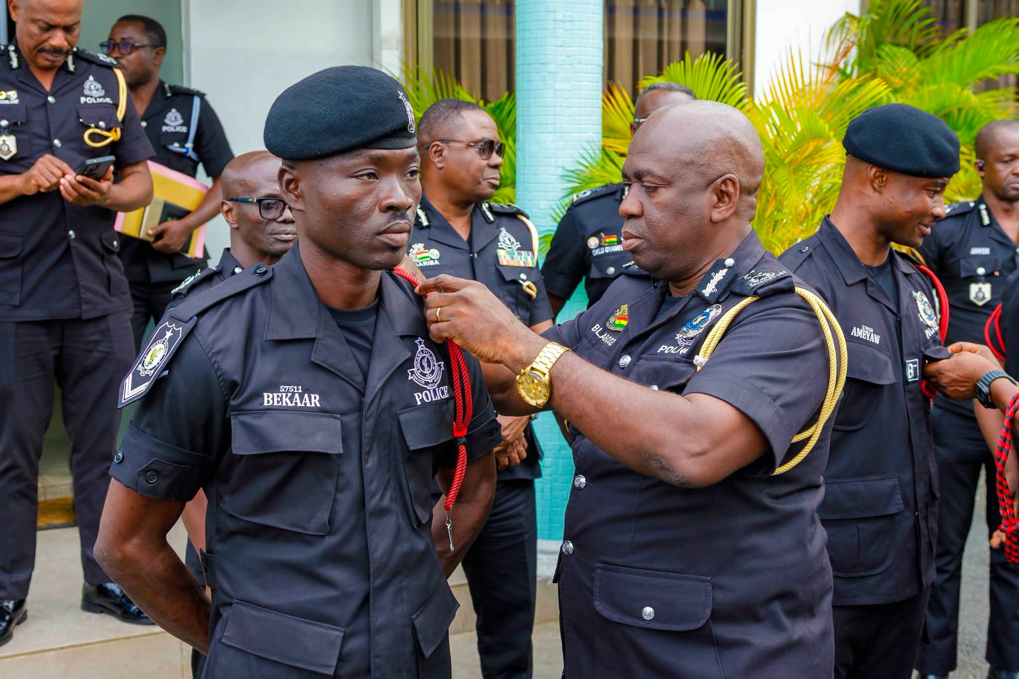 IGP Promotes Four Personnel After Major Robbery Syndicate Busted in Wa