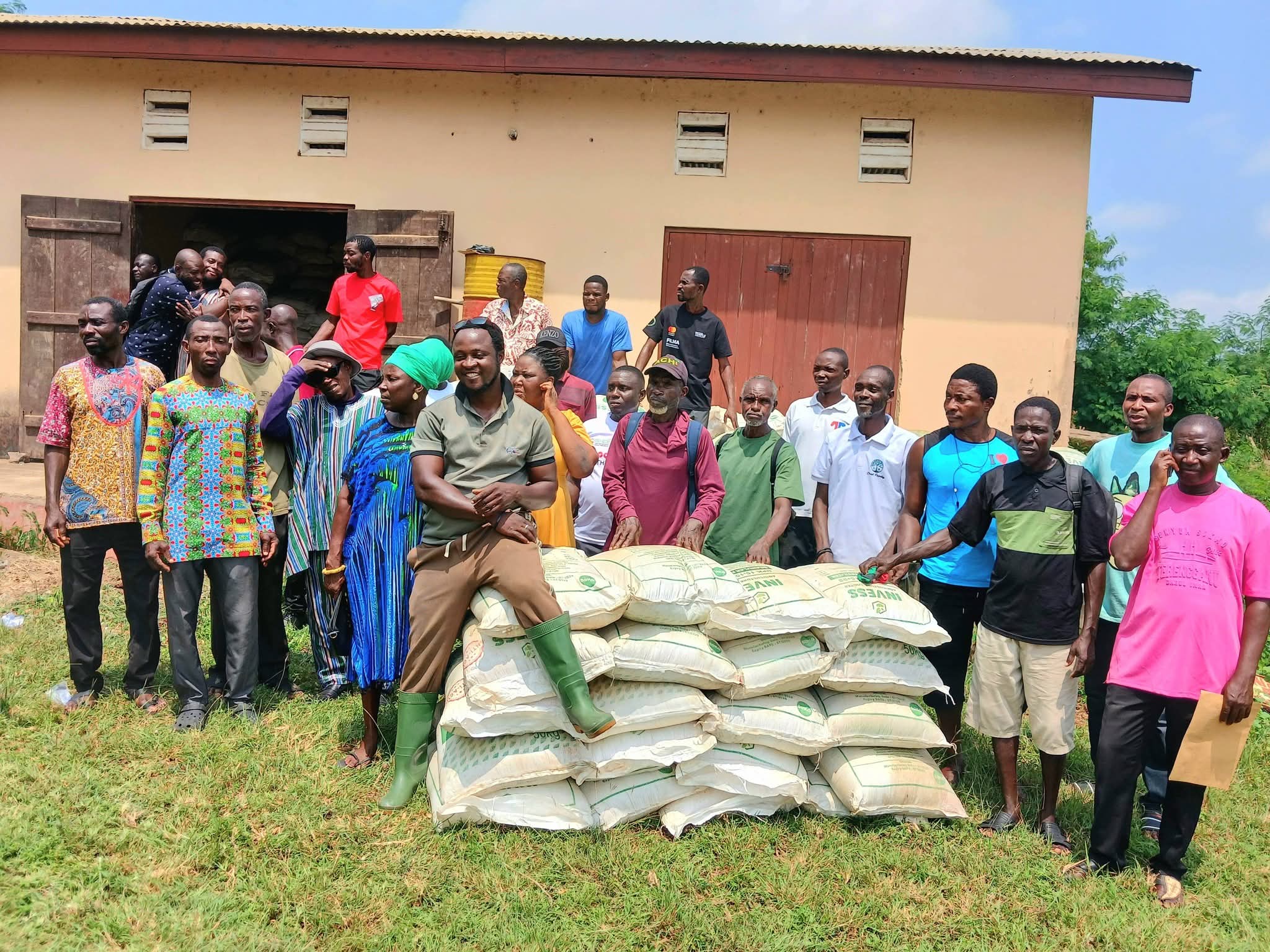 South Tongu Empowers Local Farmers With Subsidised Fertilizer Distribution